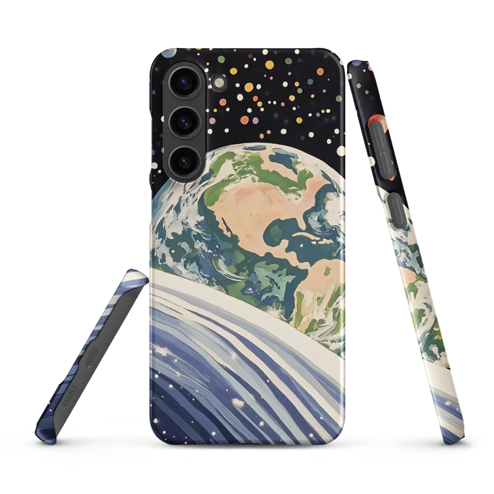 Celestial View: A Surreal Journey Through Space