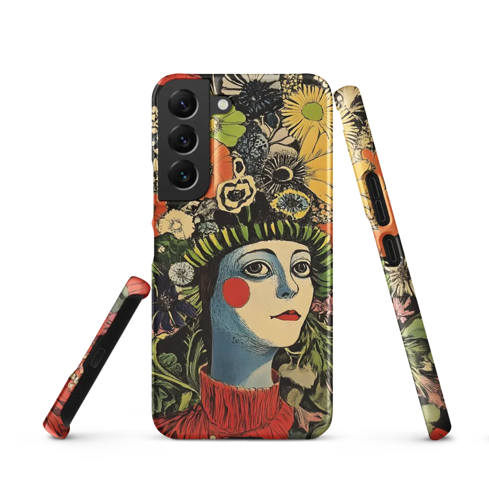 Floral Whimsy: A Portrait of Nature's Embrace