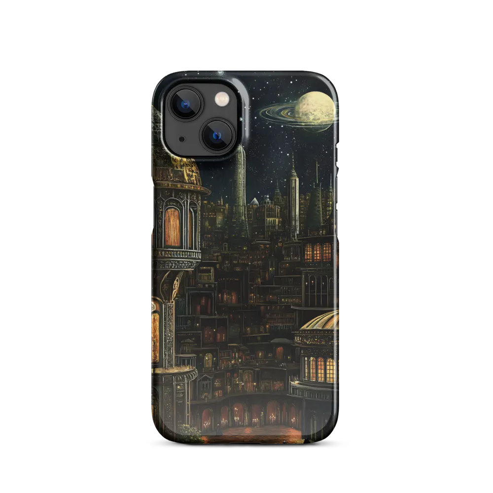 Celestial Enigma: A Surreal Cityscape
