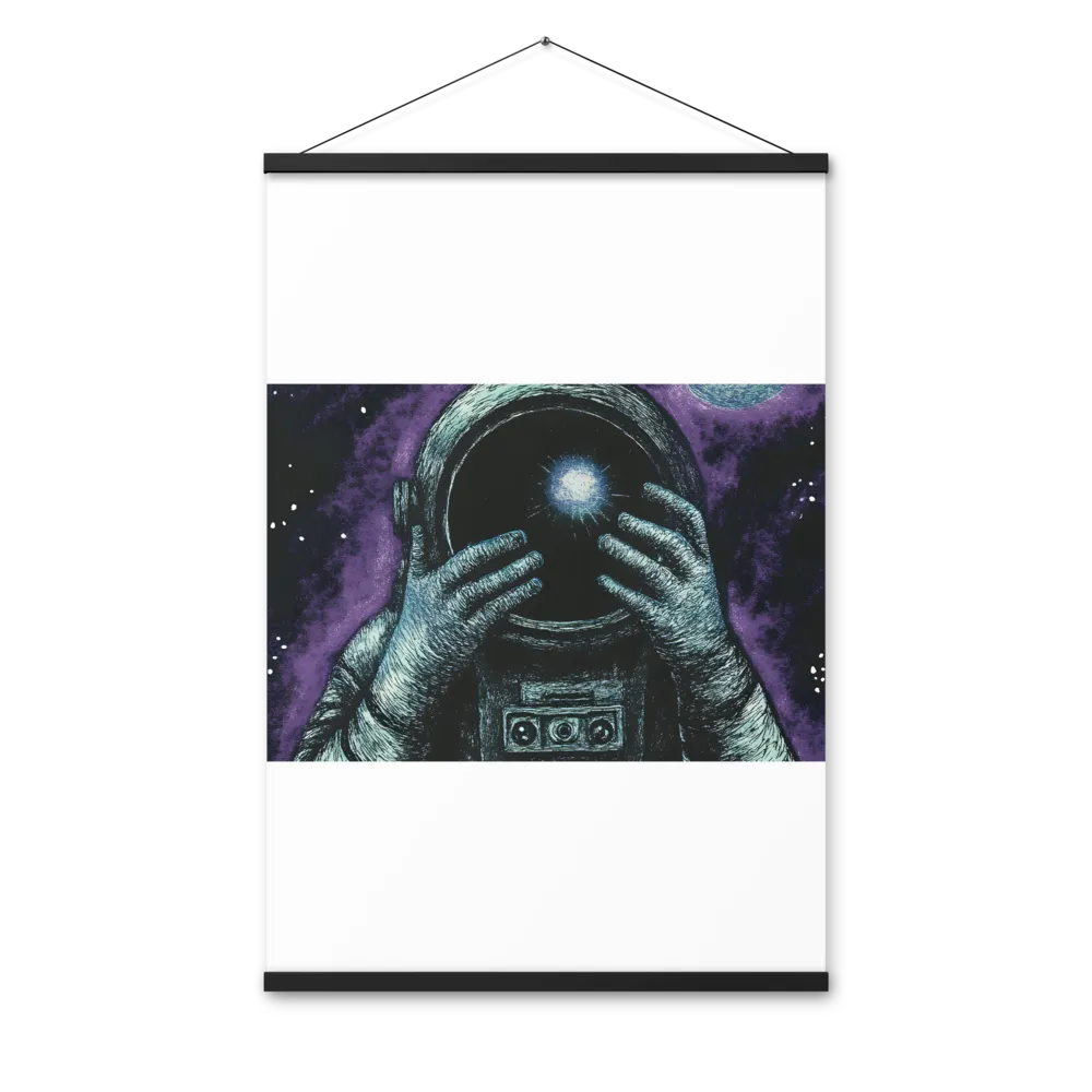 Beyond the Stars | Poster With Black Wood Hanger | 24″×36″