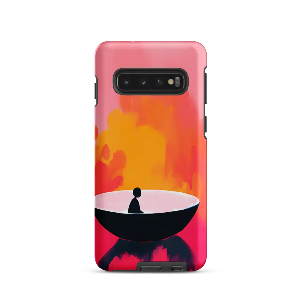 Reflections of Solitude | Phone Case |  S10 | Tough Case | Matte