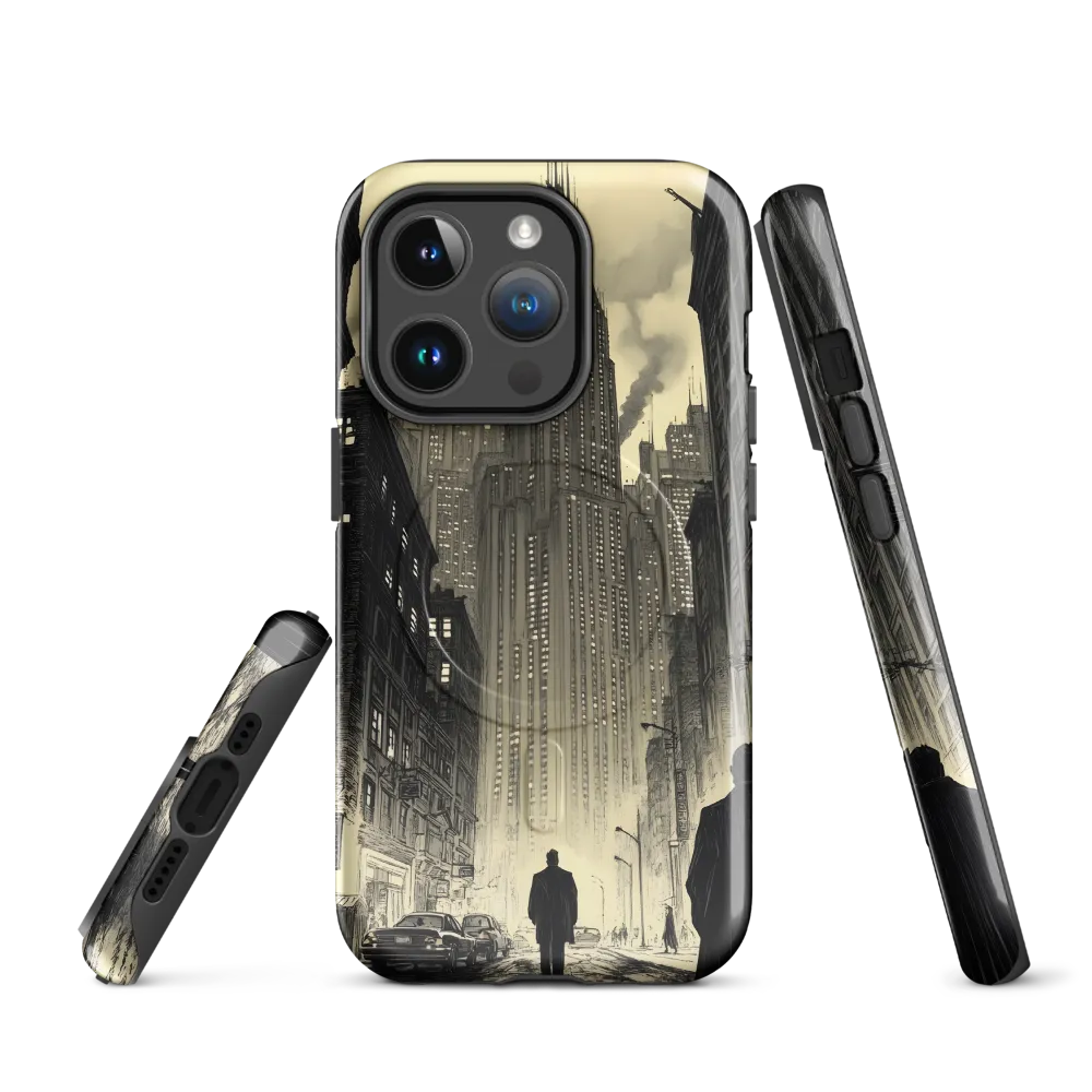 Echoes of the City | Phone Case |  14 Pro | MagSafe® Tough Case | Glossy