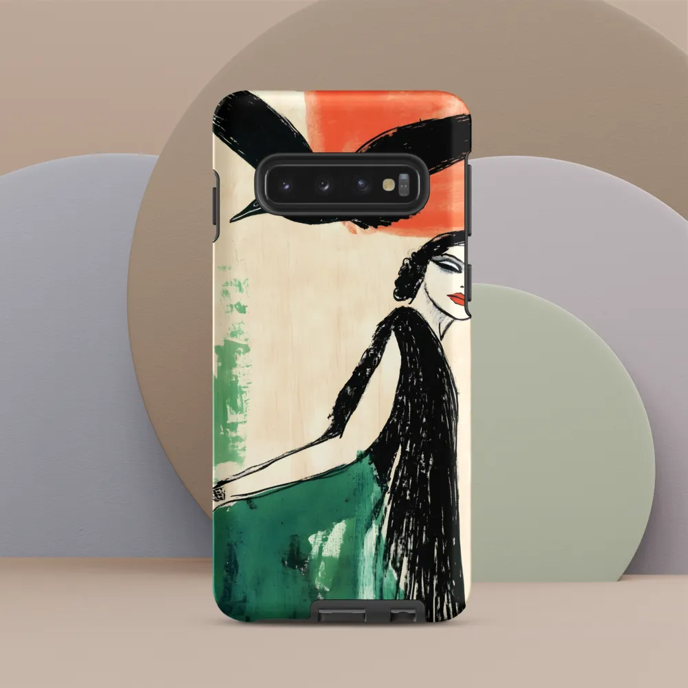 Elegance in Flight | Phone Case |  S10 | Tough Case | Matte