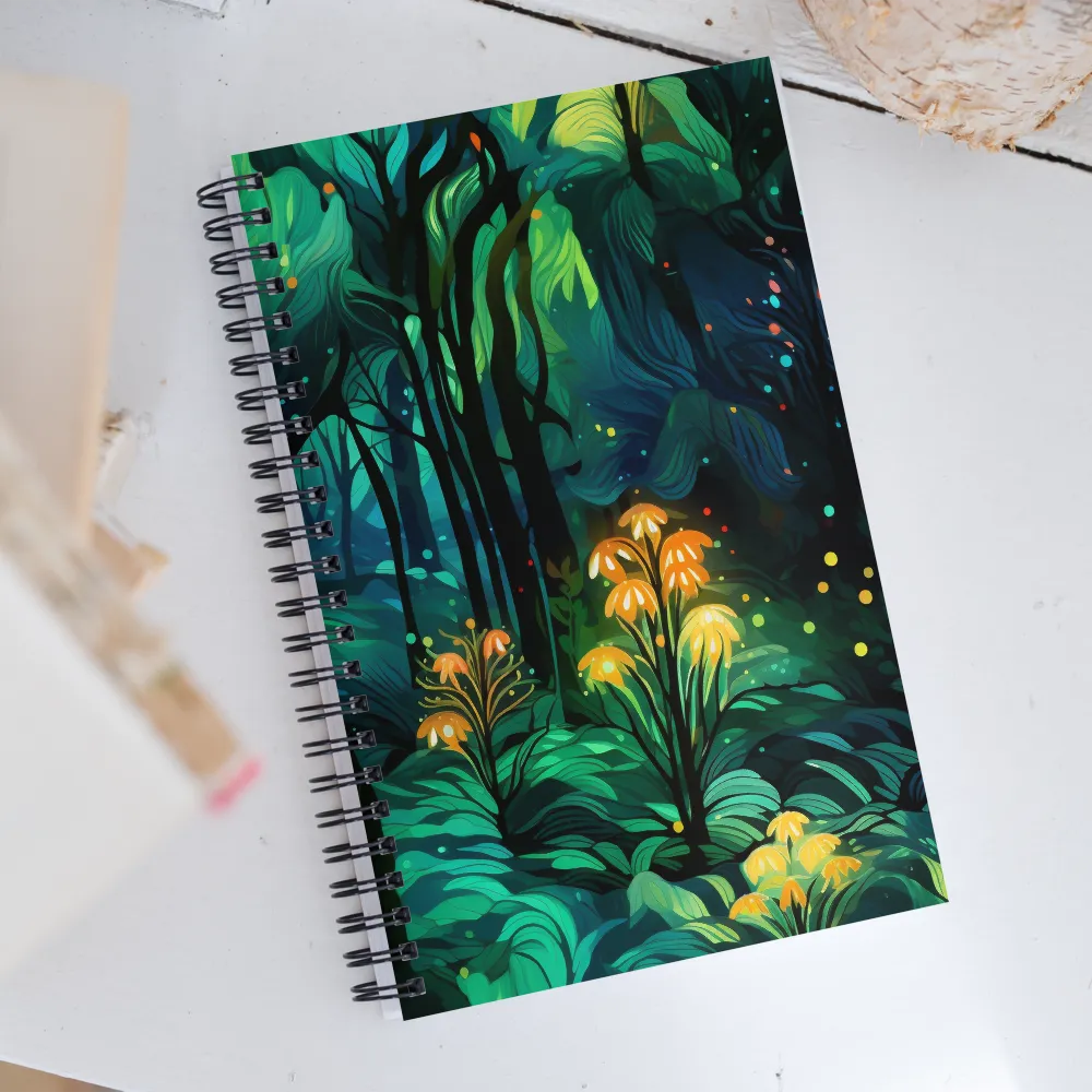 Whispers of the Enchanted Forest | Spiral Notebook