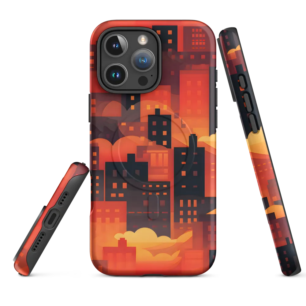 Radiance of the Urban Horizon | Phone Case |  16 Pro Max | MagSafe® Tough Case | Matte
