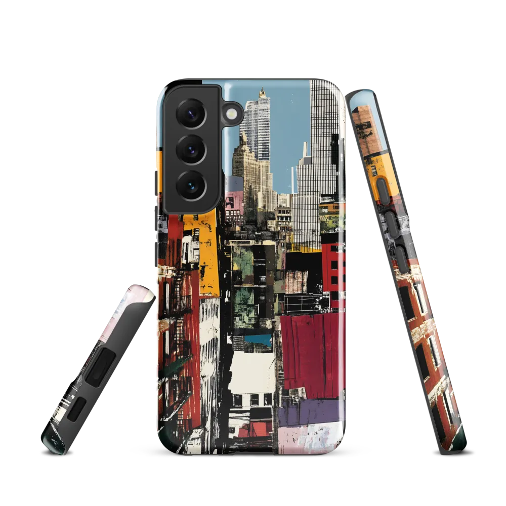 Urban Collage: A Vivid Cityscape