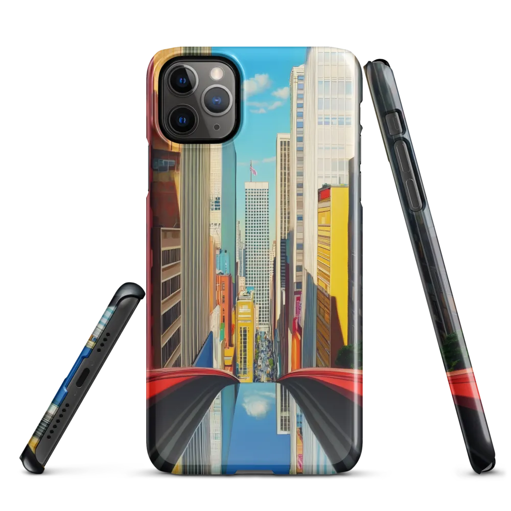 Urban Symphony: A Hyperrealistic Perspective | Phone Case |  11 Pro Max | Snap Case | Glossy