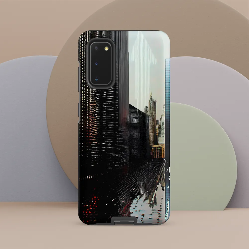 Reflections of Urban Abstraction | Phone Case |  S20 | Tough Case | Matte
