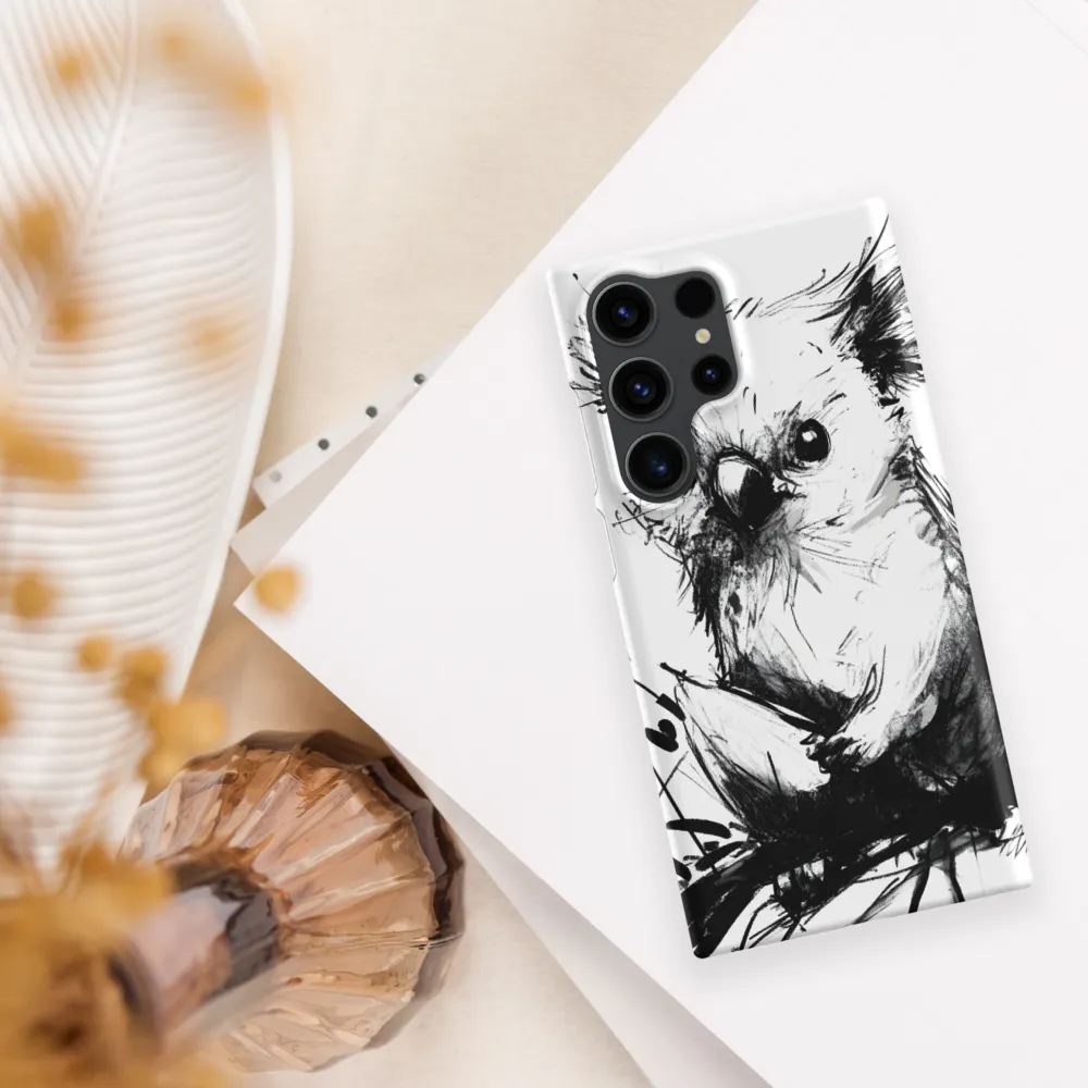 Whimsical Koala in Ink