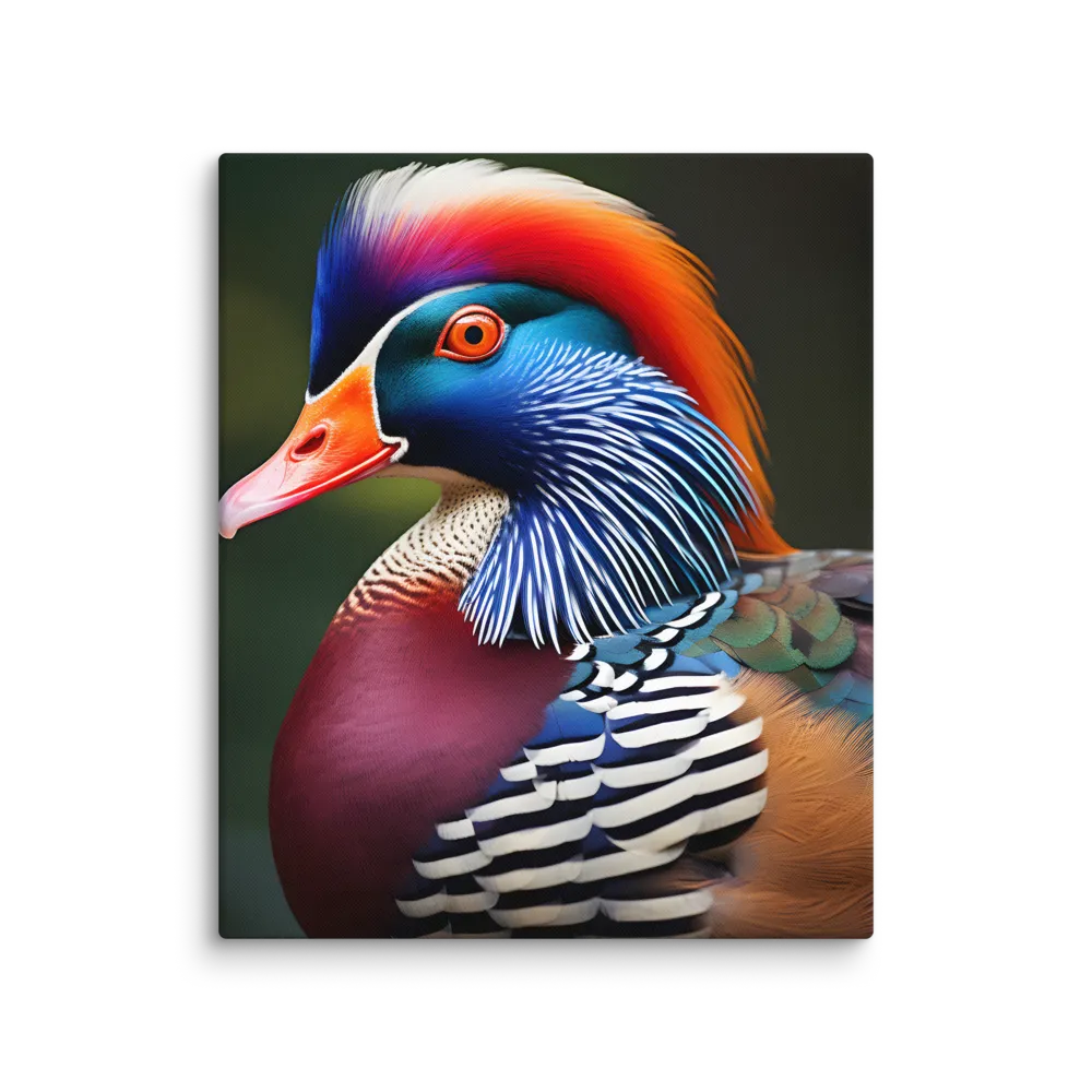 The Majestic Mandarin | Canvas | 20″×24″