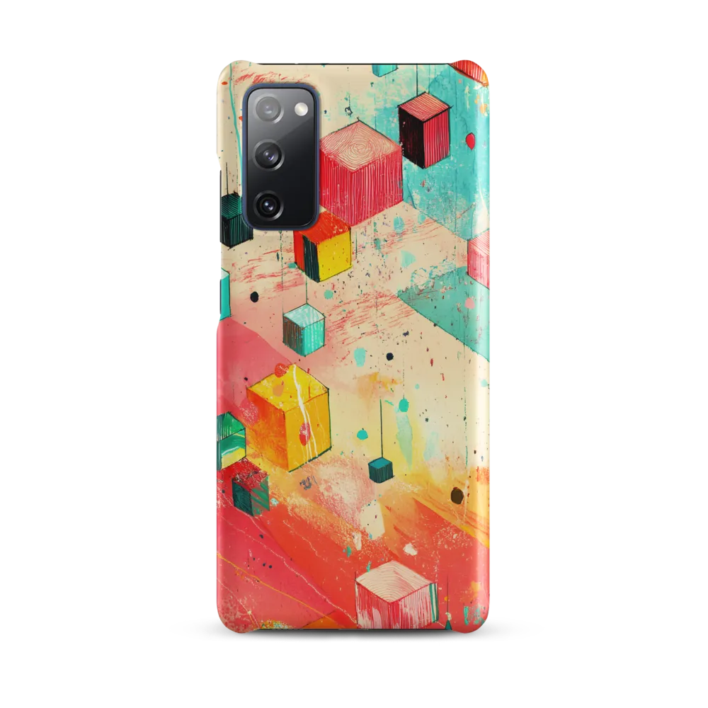 Suspended Cubes in Colorful Abstraction