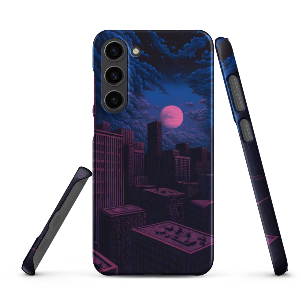Moonlit Urban Dreams | Phone Case |  S23 Plus | Snap Case | Matte