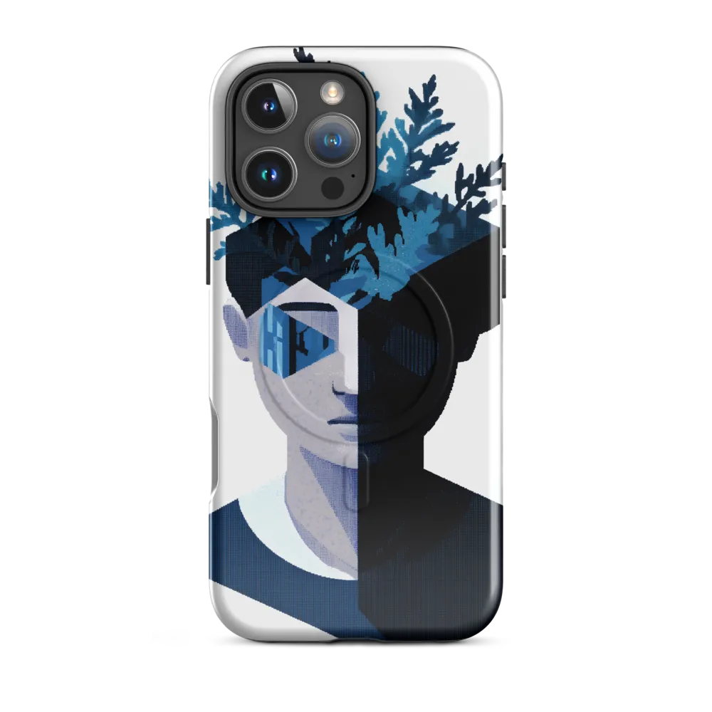 Nature's Reflection in a Surreal Portrait