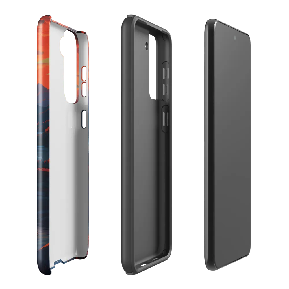 Ethereal Evening: A Digital Dusk