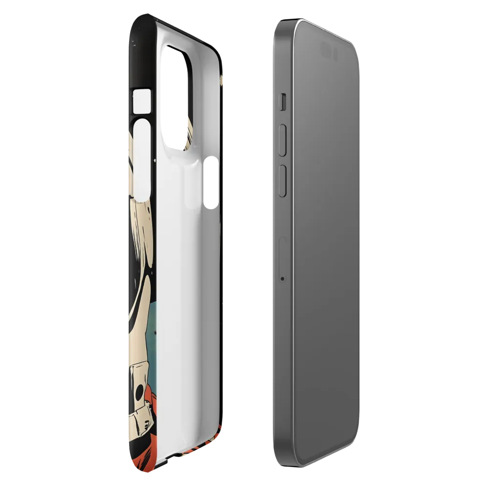 Gaze of the Astronaut | Phone Case |  14 Pro Max | Snap Case | Glossy