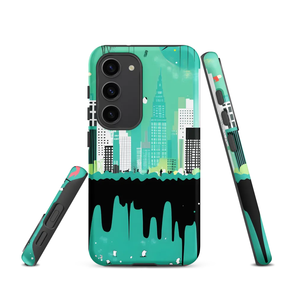 Urban Symphony: A Teal Tale