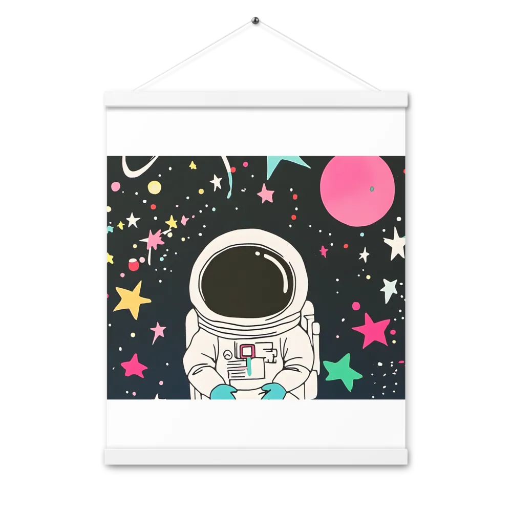 Cosmic Dreamer | Poster With White Wood Hanger | 16″×20″