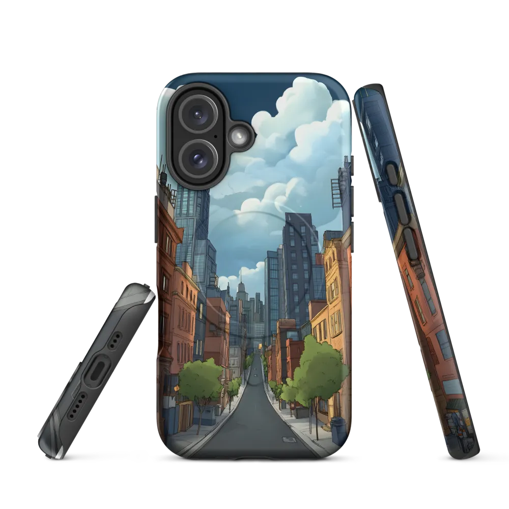 Urban Serenity: A Digital Cityscape