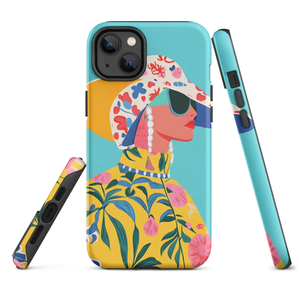 Tropical Confidence: A Fashion Portrait