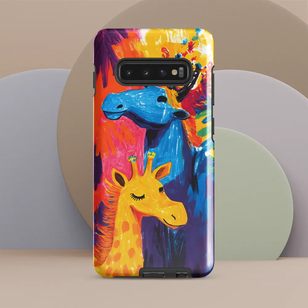 Playful Harmony in Color | Phone Case |  S10 Plus | Tough Case | Glossy