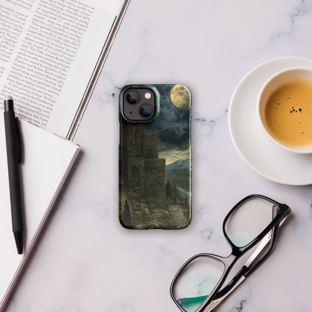 Whispers of the Moonlit Castle | Phone Case |  13 Mini | Snap Case | Glossy