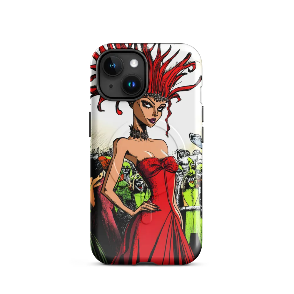 Fiery Elegance: A Fashion Statement