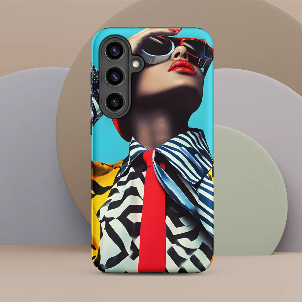 Chic Confidence in Bold Patterns