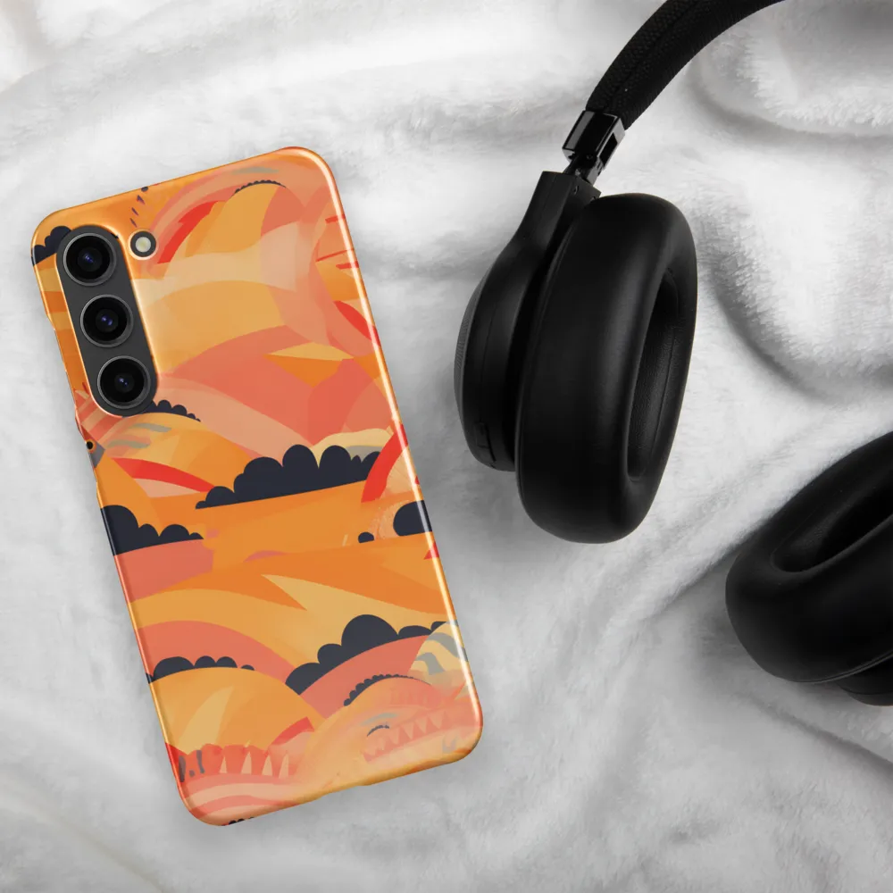 Whispers of the Abstract Horizon | Phone Case |  S23 Plus | Snap Case | Glossy