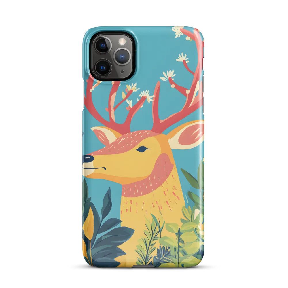 Whimsical Deer amidst Nature | Phone Case |  11 Pro Max | Snap Case | Glossy