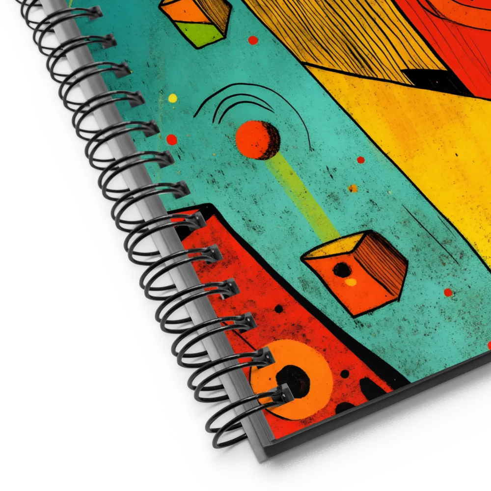 Cosmic Geometry | Spiral Notebook