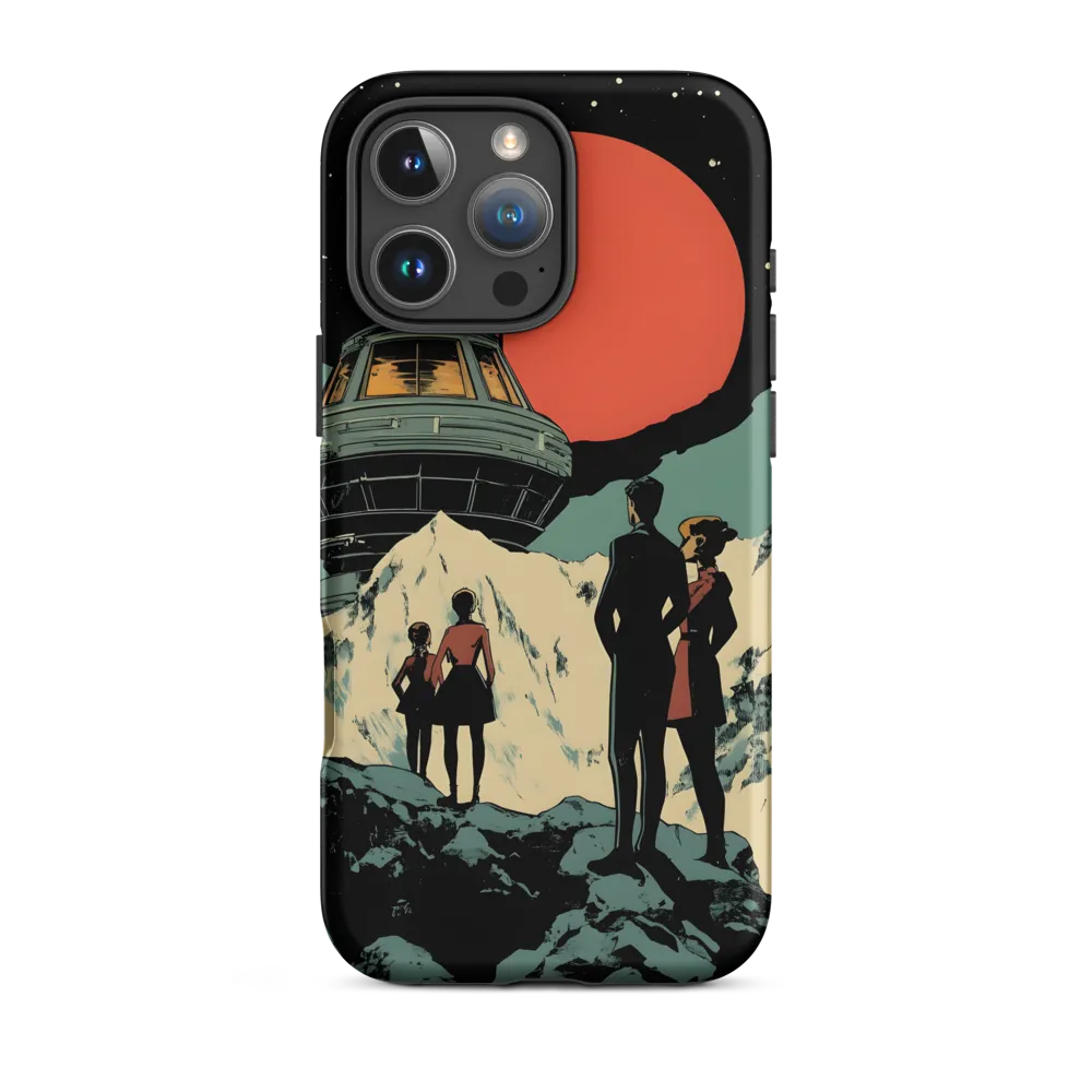 Echoes of a Red Sun | Phone Case |  16 Pro Max | Tough Case | Matte