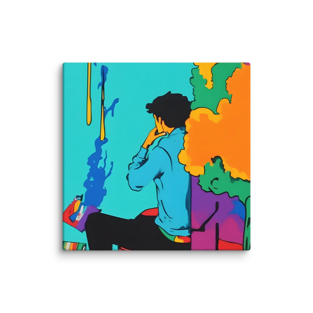 The Artist Within | Canvas | 8″×8″