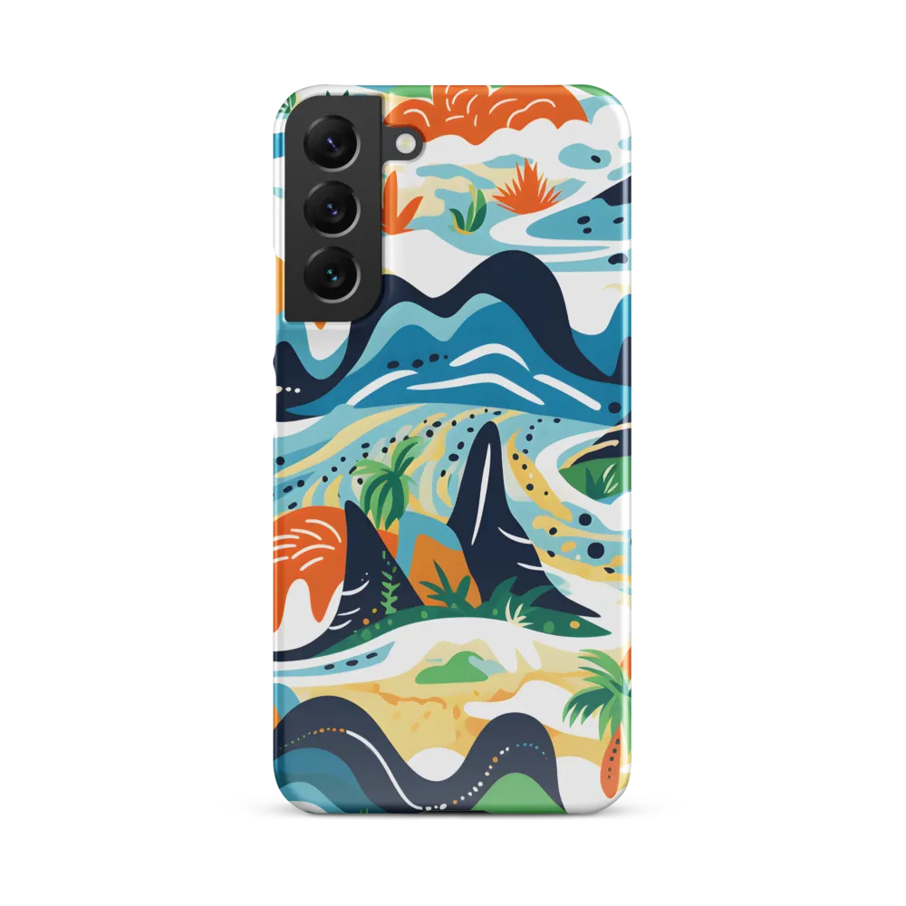 Abstract Tropical Landscape