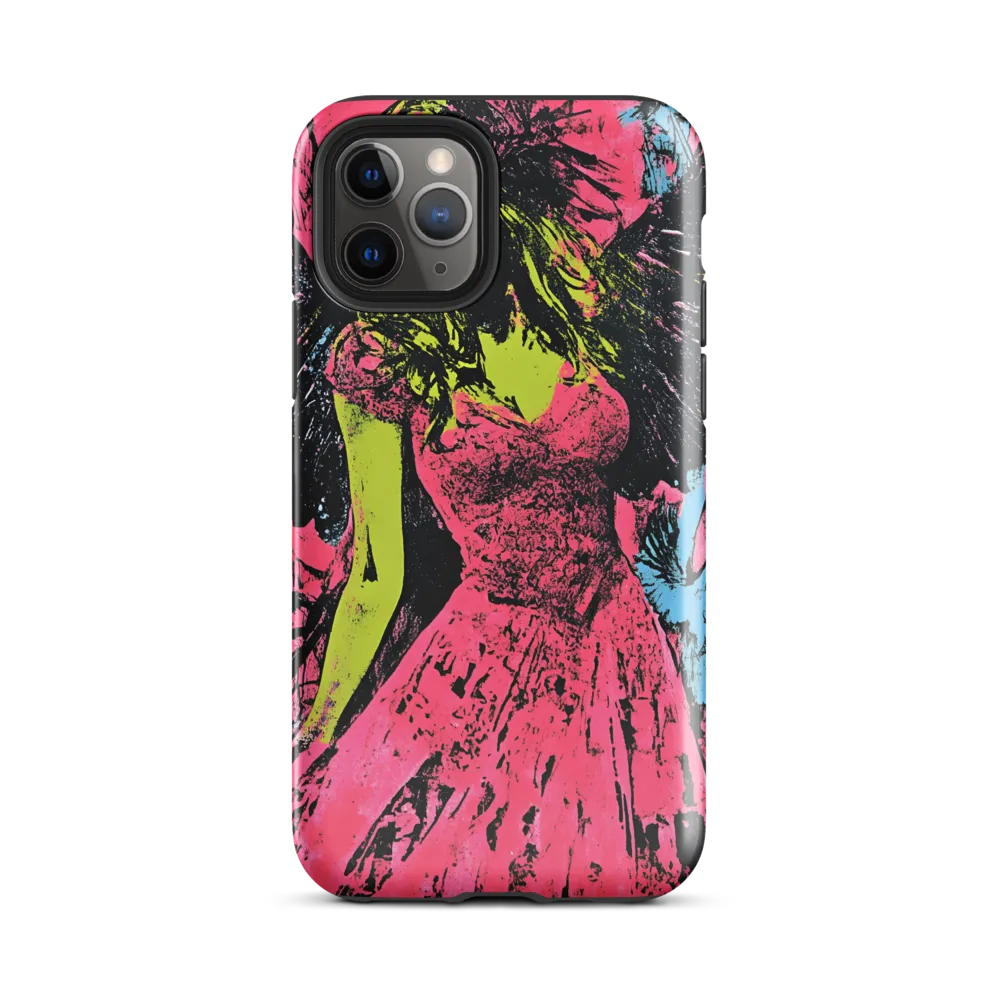 Mystical Angel in Neon Dreams