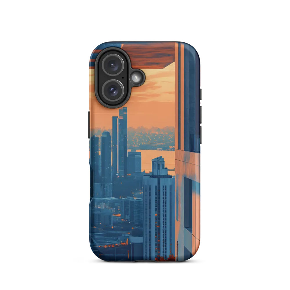 Urban Serenity: A Digital Perspective | Phone Case