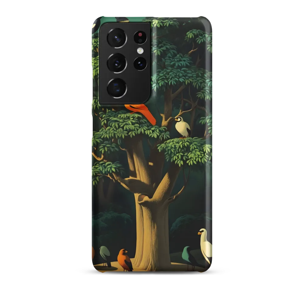 Harmony in Color: A Surreal Bird Symphony