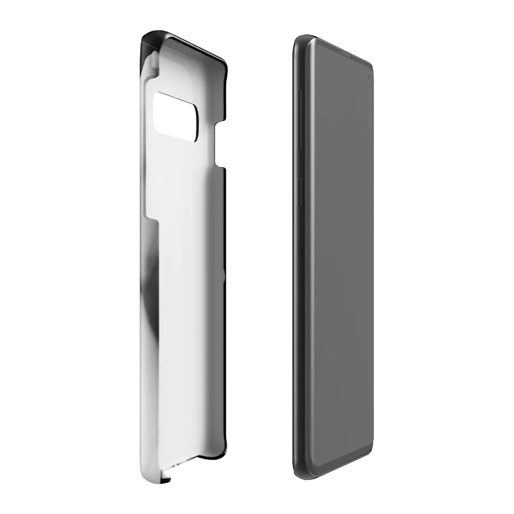 Contemplation in Monochrome | Phone Case |  S10 Plus | Snap Case | Glossy