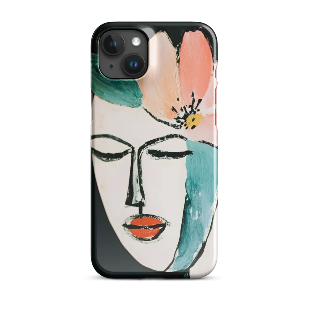 Elegance in Bloom | Phone Case |  15 Plus | Snap Case | Glossy