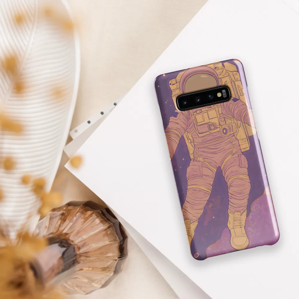 Floating Through the Cosmos | Phone Case |  S10 Plus | Snap Case | Glossy