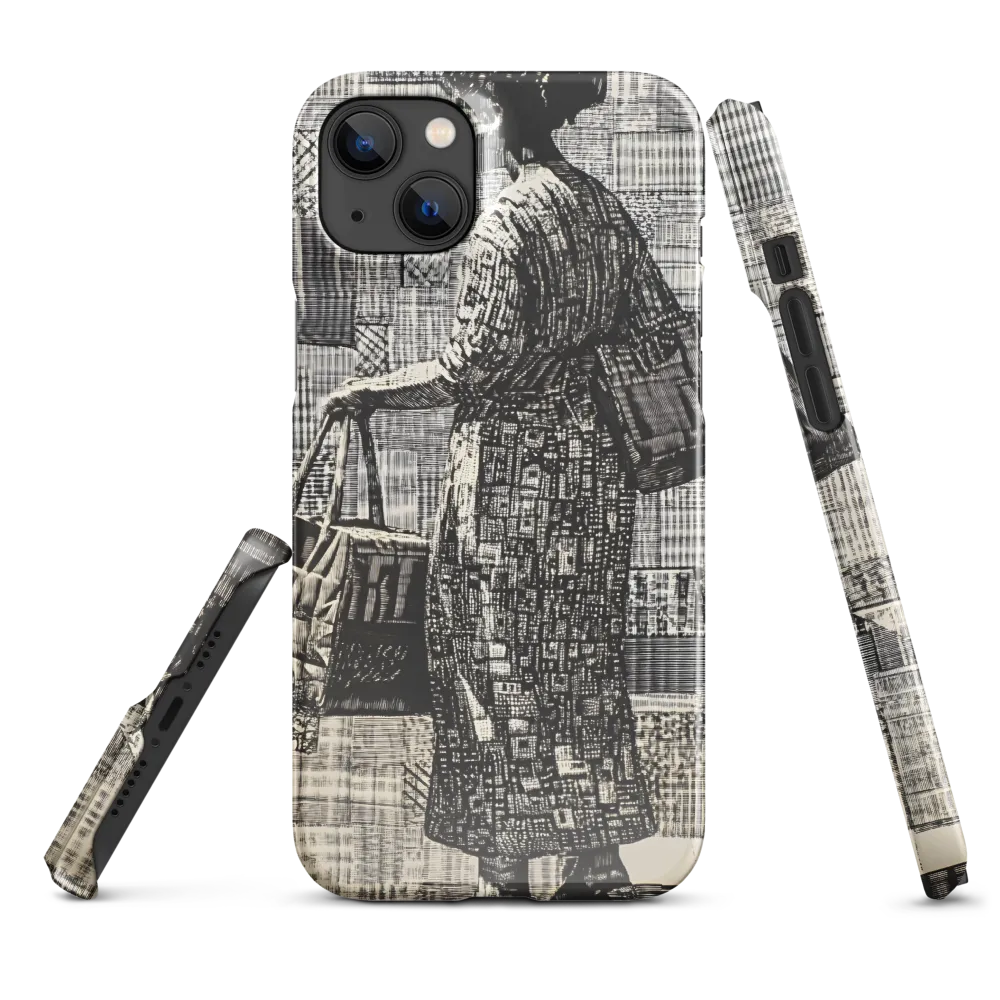 Urban Reflections: A Shopping Narrative | Phone Case |  14 Plus | Snap Case | Glossy