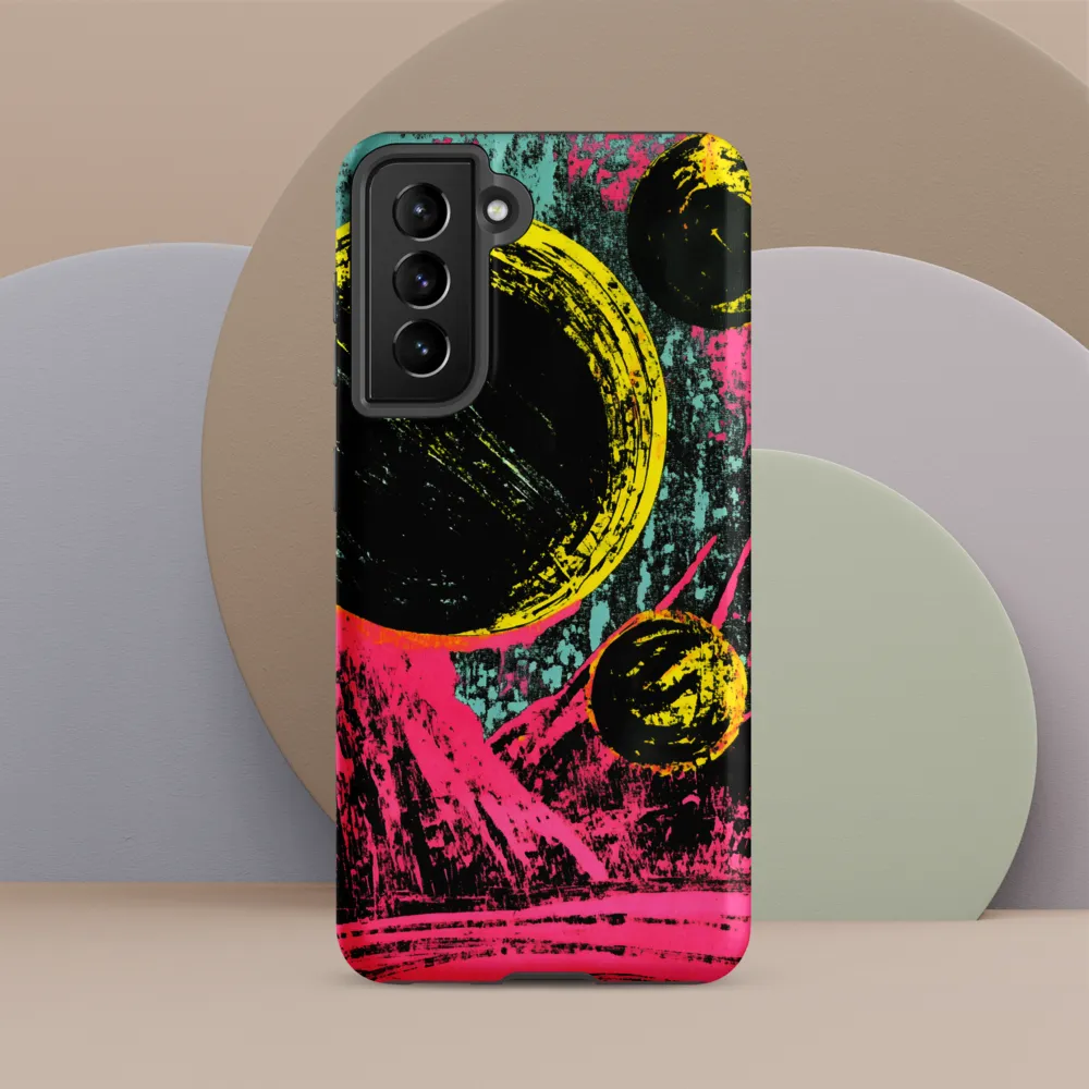 Cosmic Dance: An Abstract Exploration