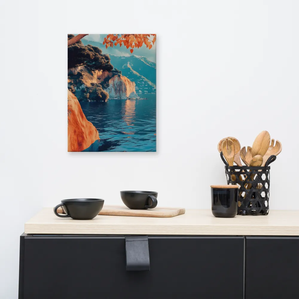 Elysian Waterscape | Canvas | 12″×16″
