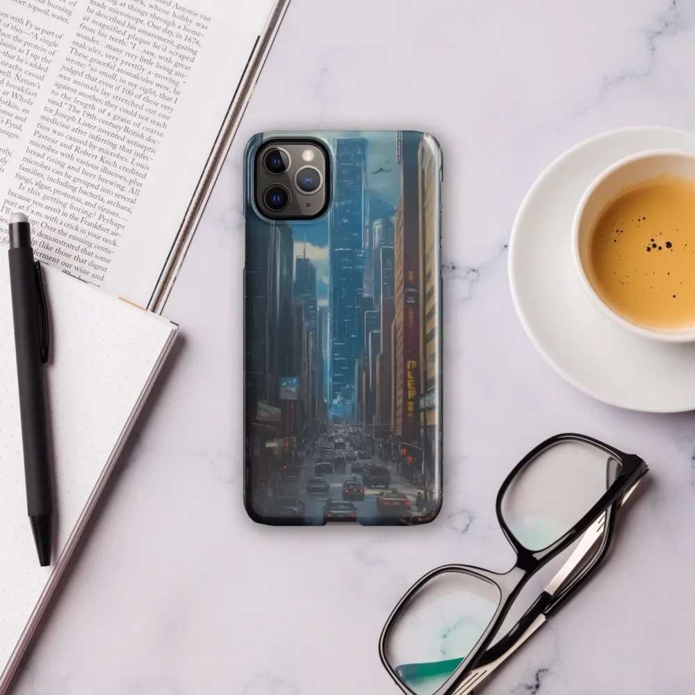 Urban Symphony: A Cityscape Reverie | Phone Case |  11 Pro Max | Snap Case | Glossy