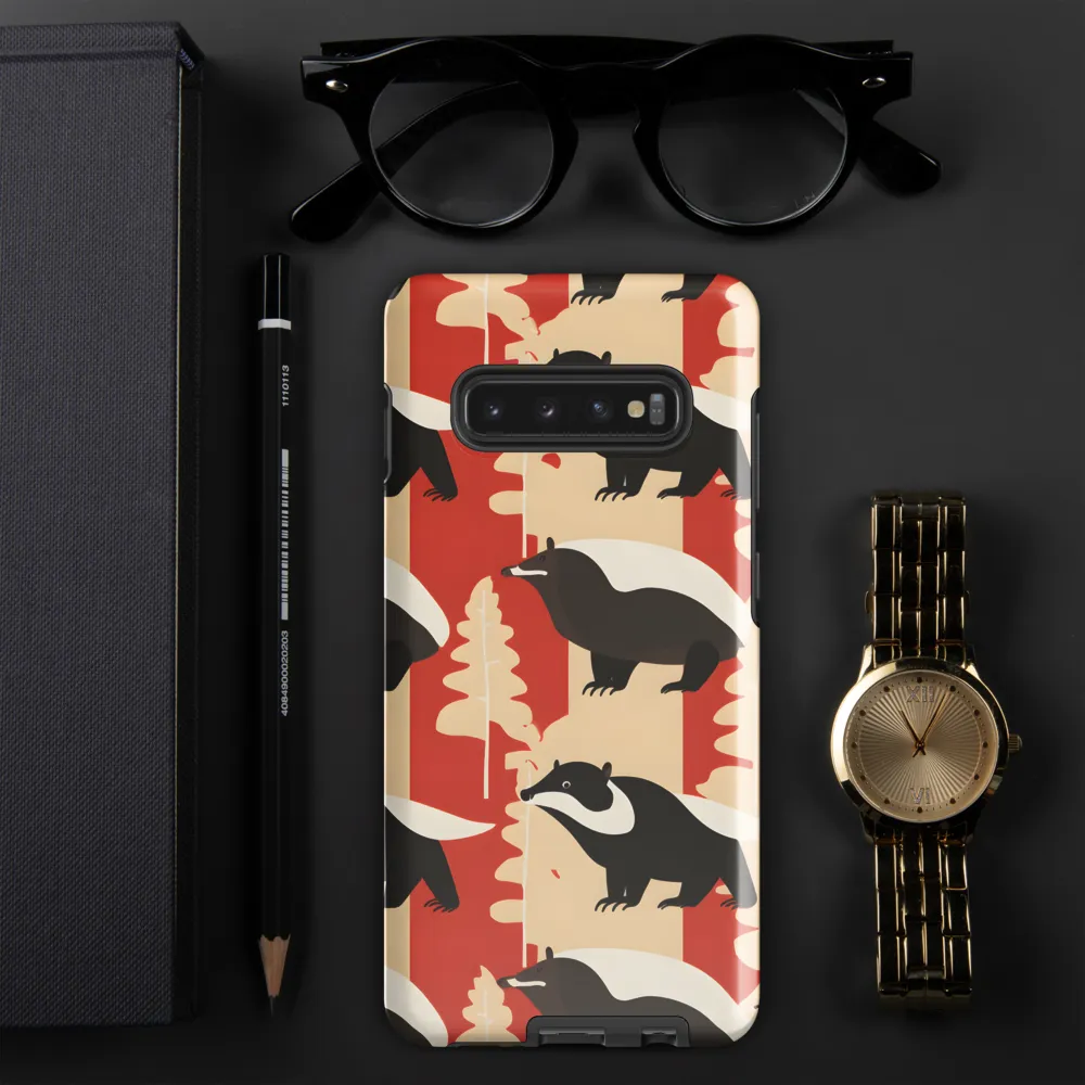 Wildlife Pattern: The Badger Tale