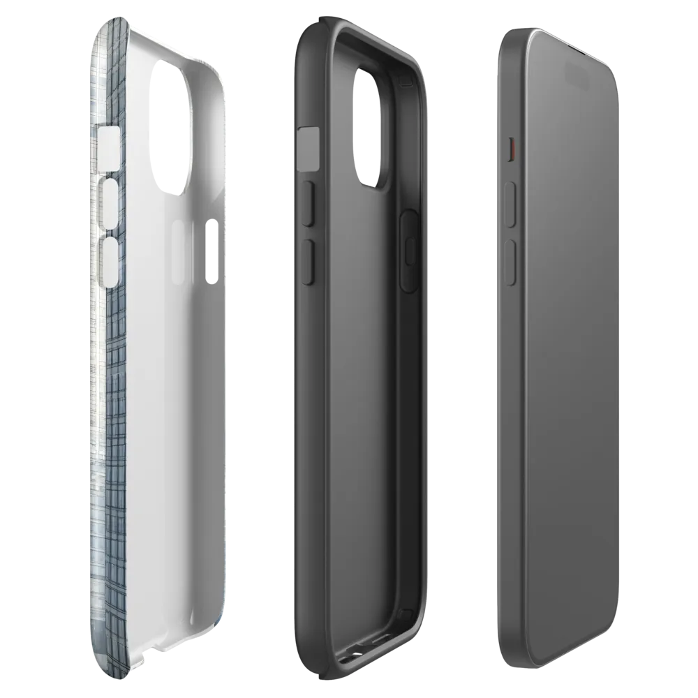 Urban Serenity: A Modern Cityscape | Phone Case |  15 Plus | Tough Case | Glossy