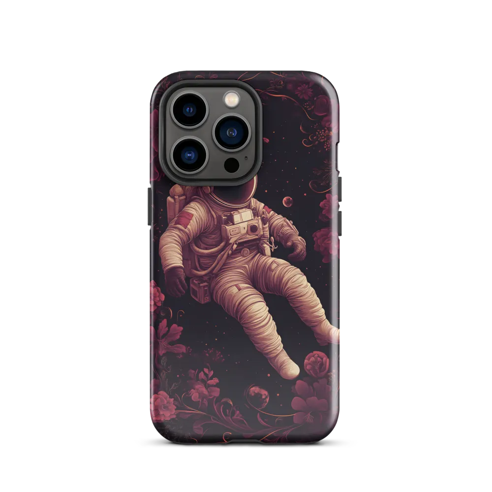 Cosmic Bloom: An Astronaut's Journey