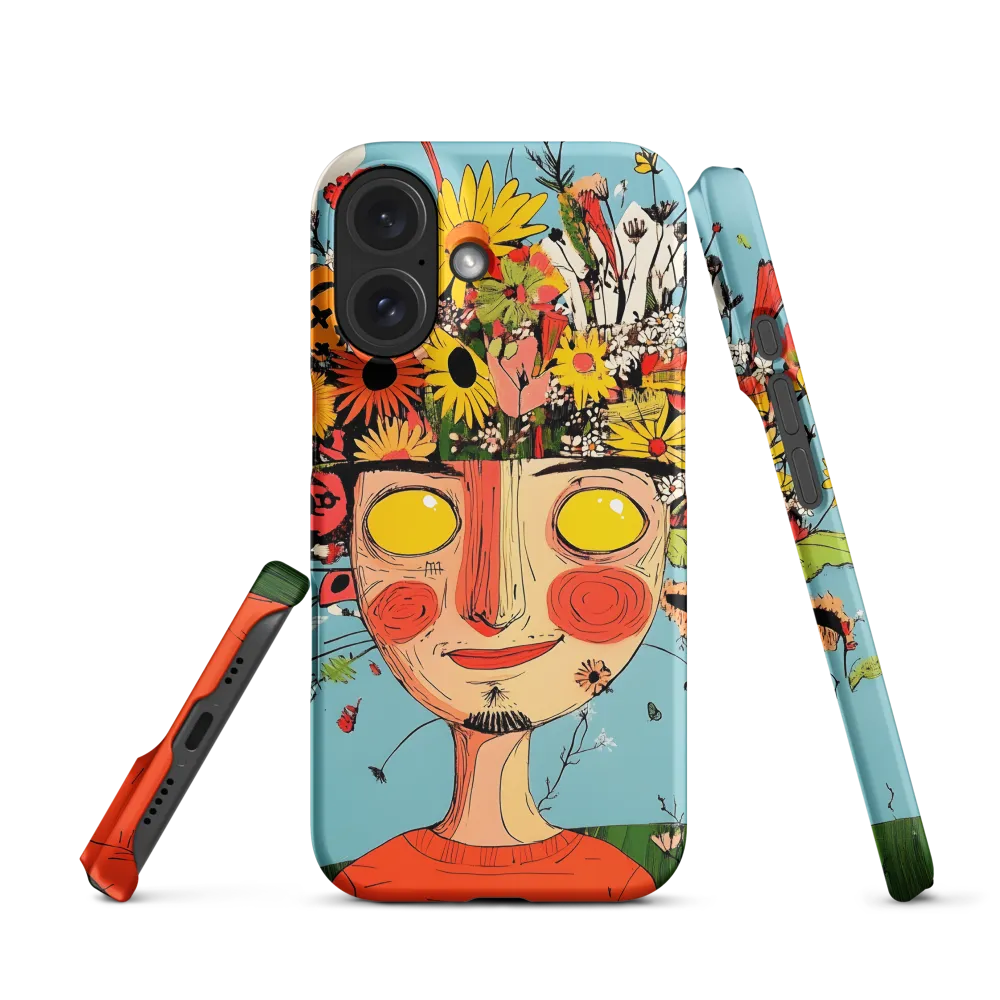 Whimsical Bloom | Phone Case |  16 | Snap Case | Matte