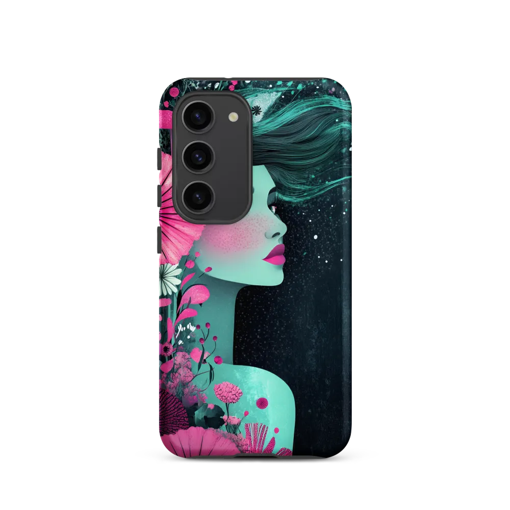 Floral Harmony: Portrait of Serenity