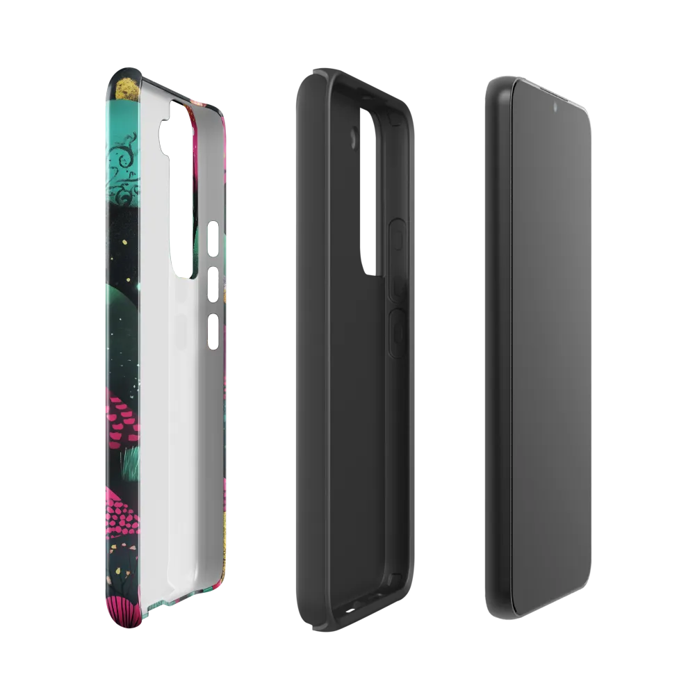 Whimsical Journey through Colorful Lands | Phone Case |  S22 | Tough Case | Glossy