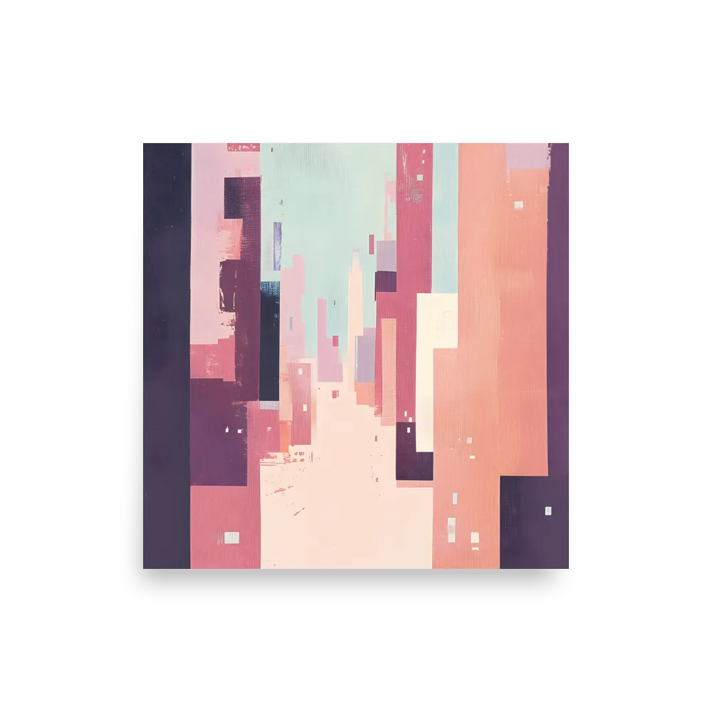 Tranquil Cityscape | Poster | 12″×12″